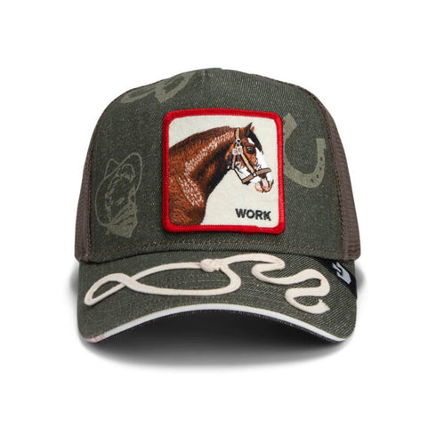 GORRA VERDE WORK GOORIN BROS